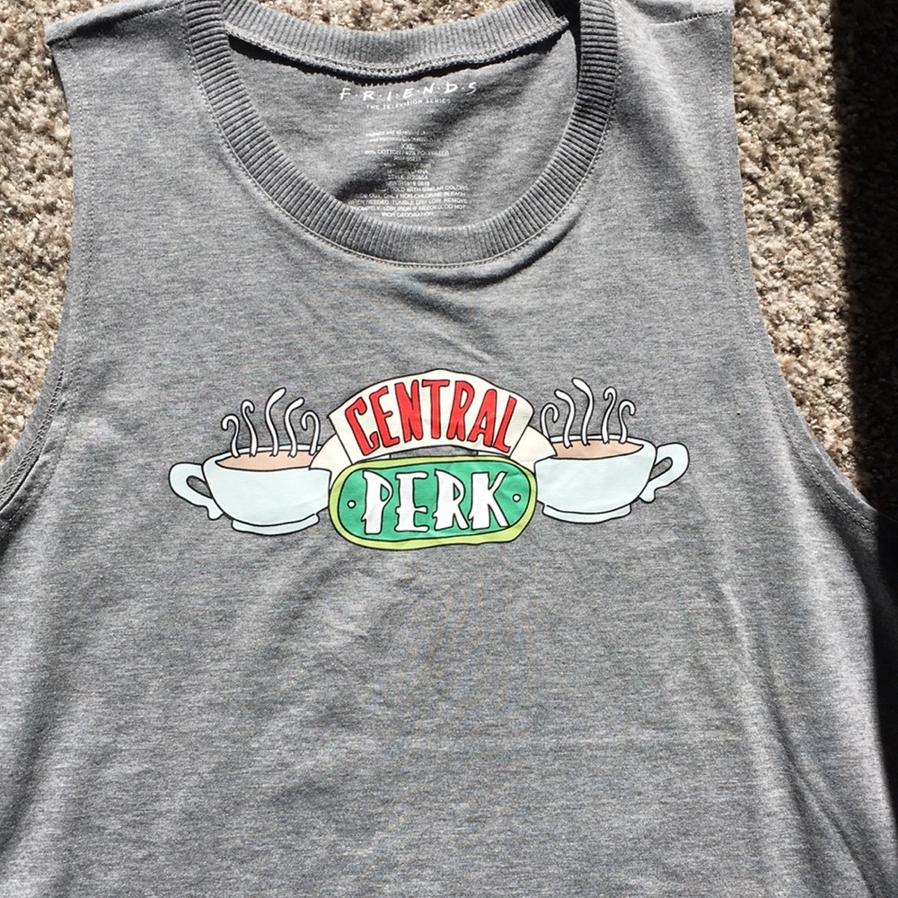 Central Perk grey tank